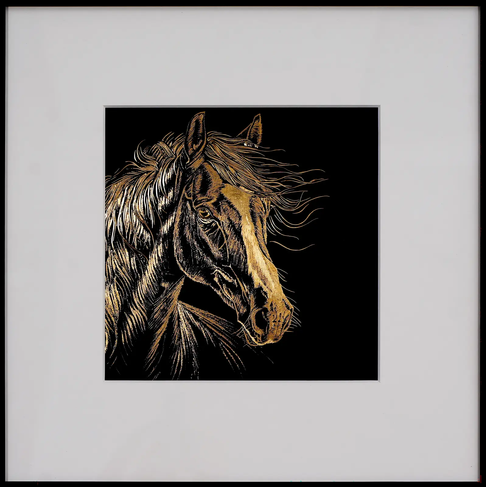 Handcrafted Copper Horse Wall Art | Premium CopperArt Horse Artwork for Luxury Decor — Day