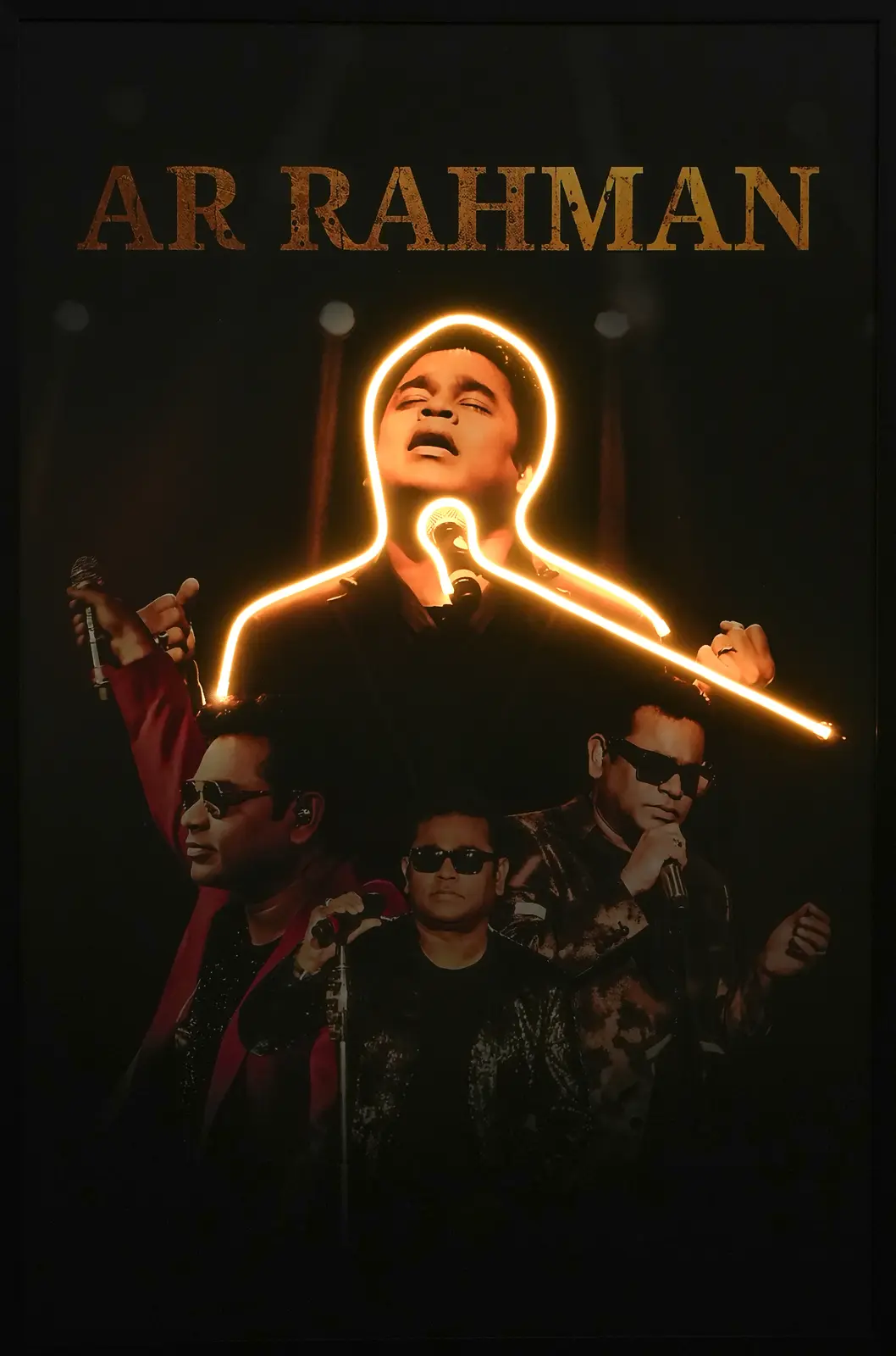 A R Rahman Concert LED Wall Decor | Premium Music Legend Wall Art — Day