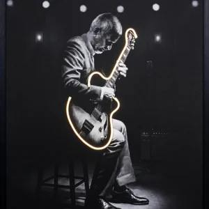 Ilaiyaraaja Inspired Guitar LED Wall Art | Human Form of Divine Music