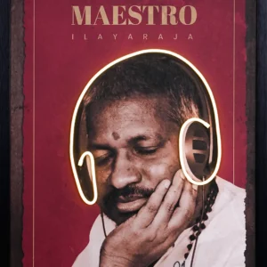 Maestro Ilaiyaraaja LED Wall Decor | Premium Music Legend Wall Art