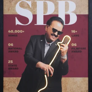 SPB LED Wall Decor | Inspirational Kannada Quote Music Wall Art