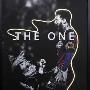 Lionel Messi LED Wall Decor | Premium Sports Wall Art
